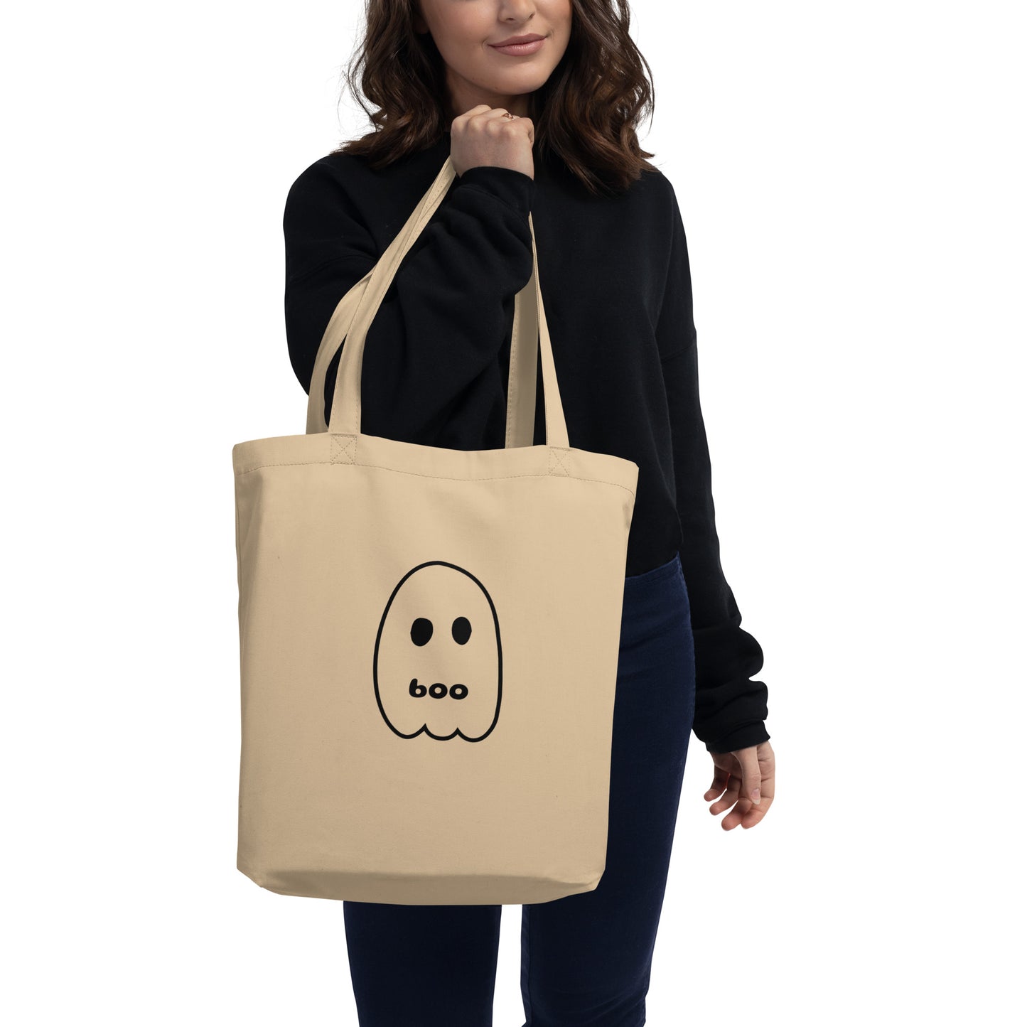 Ghost boo Eco Tote Bag