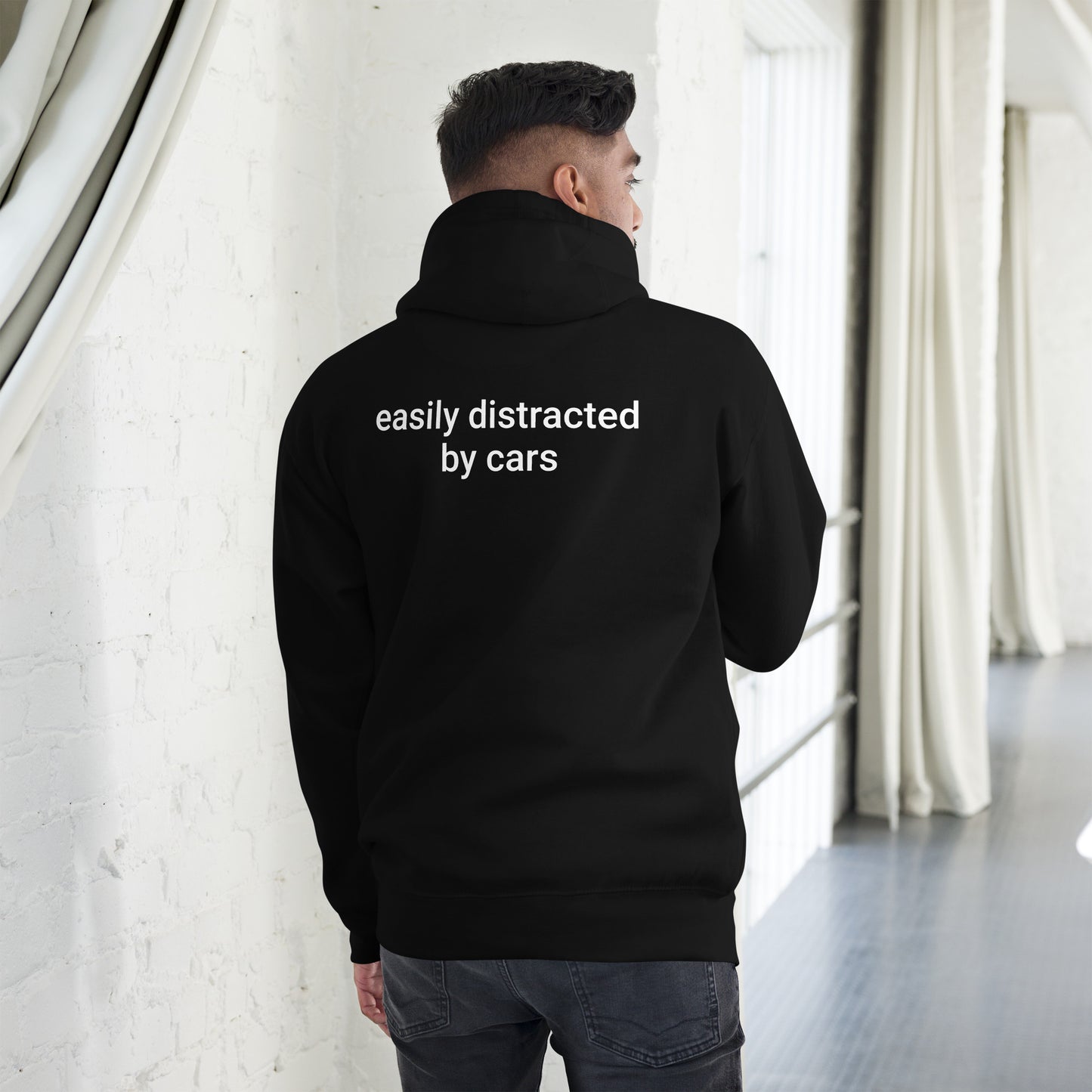 Distracted Cars Unisex Hoodie
