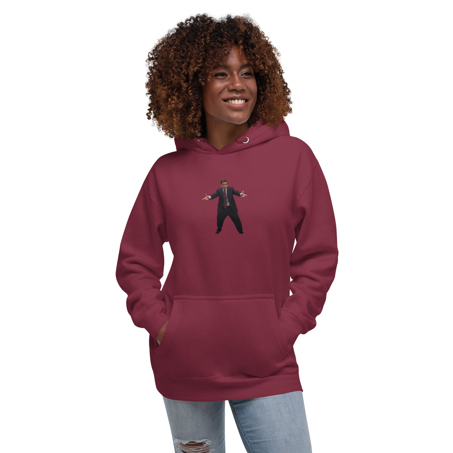 Michael finger guns Unisex Hoodie