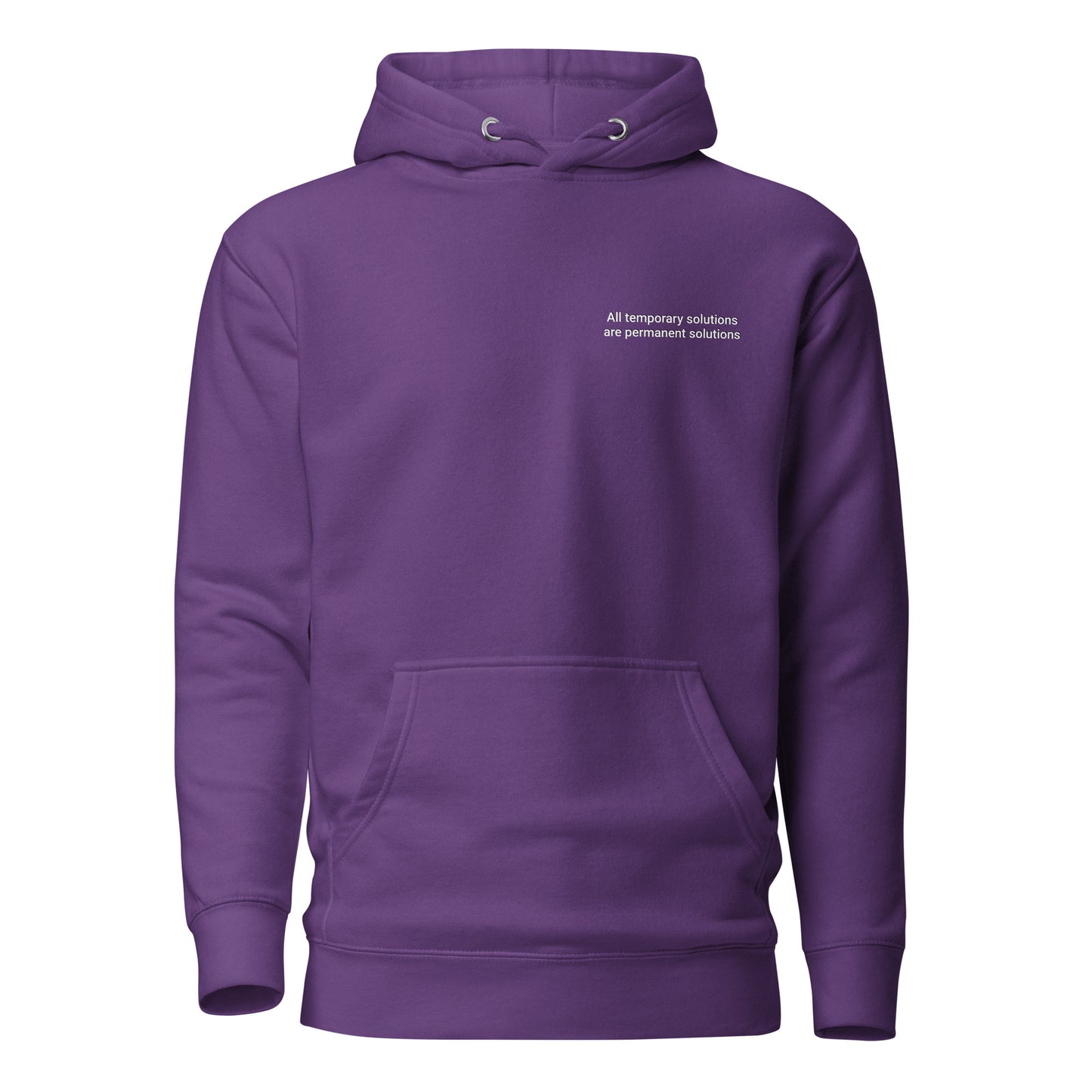 Temporary Permanent Solutions Unisex Hoodie