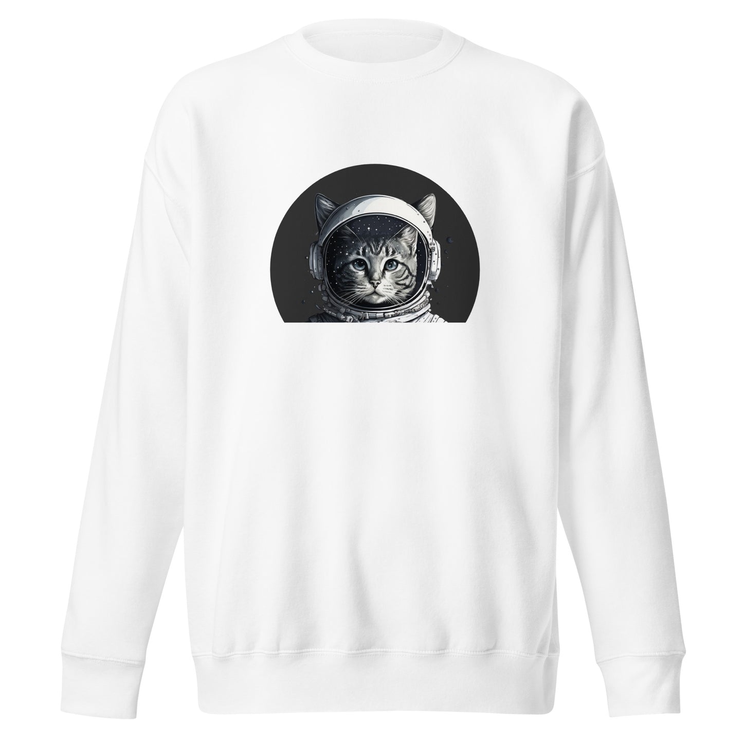 Space cat Unisex Premium Sweatshirt