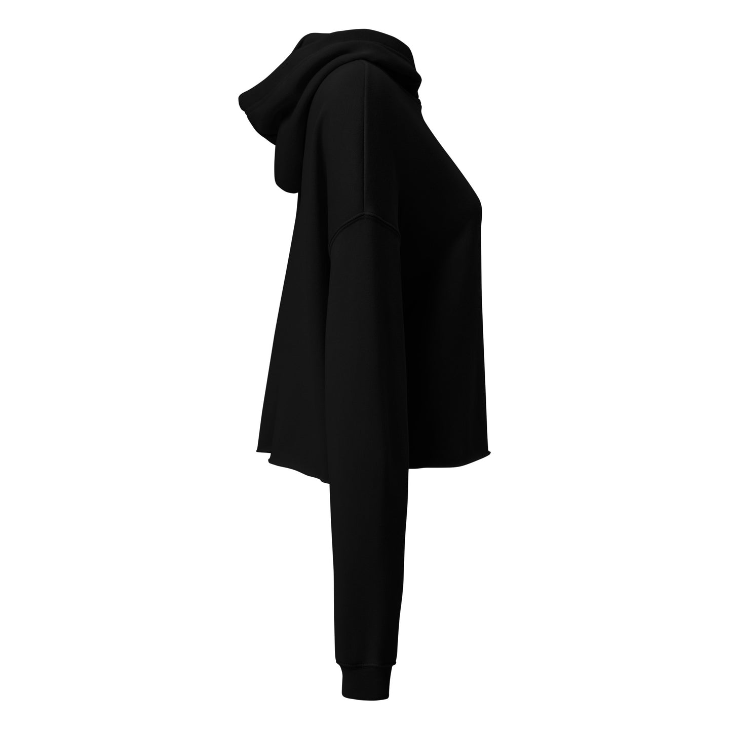 Cat Silhouette Crop Hoodie