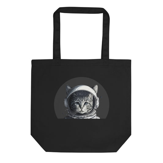 Space cat Eco Tote Bag