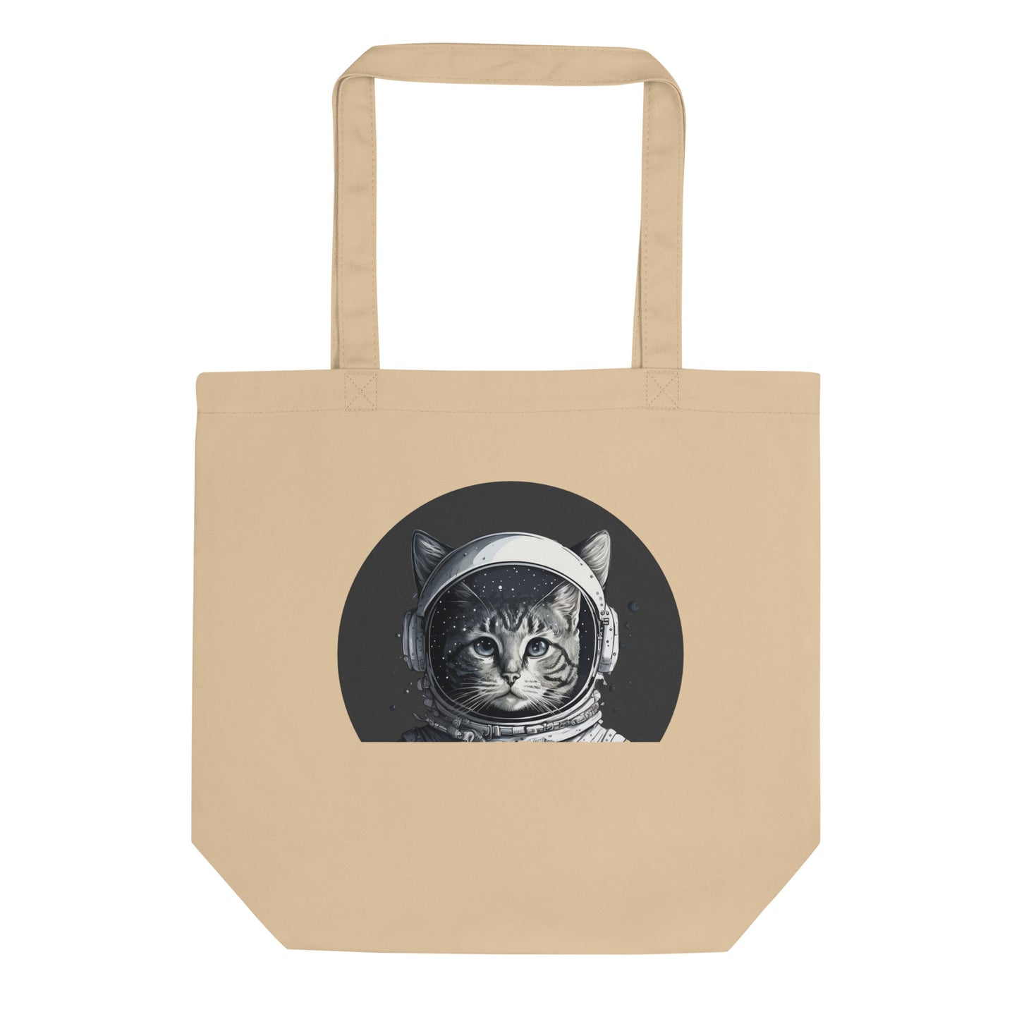 Space cat Eco Tote Bag