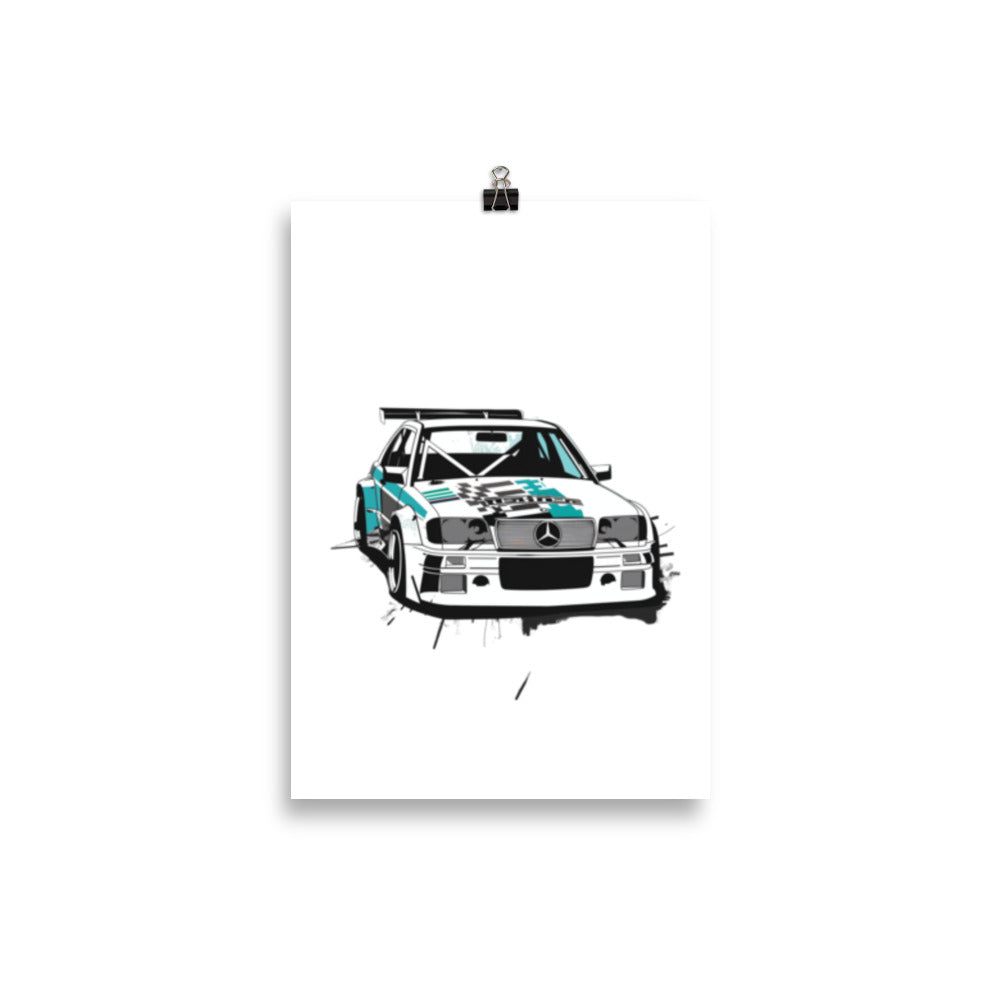 190 Livery Poster