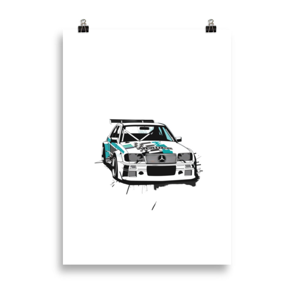 190 Livery Poster