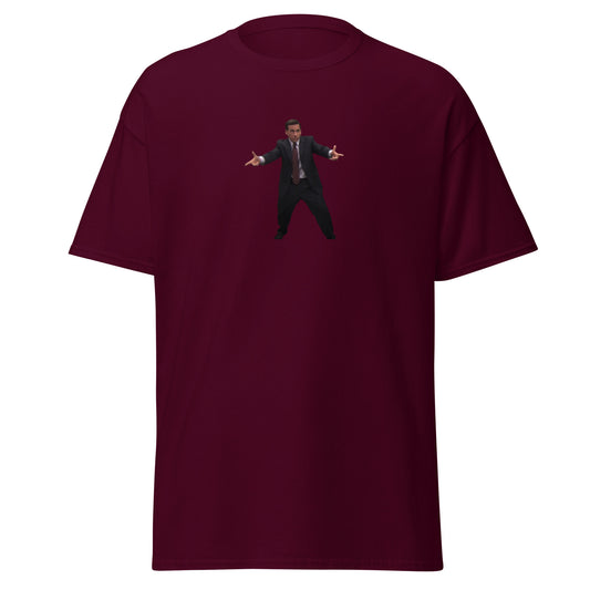 Michael finger guns Men's classic tee