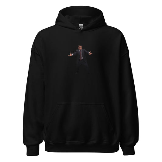 Michael finger guns Unisex Hoodie