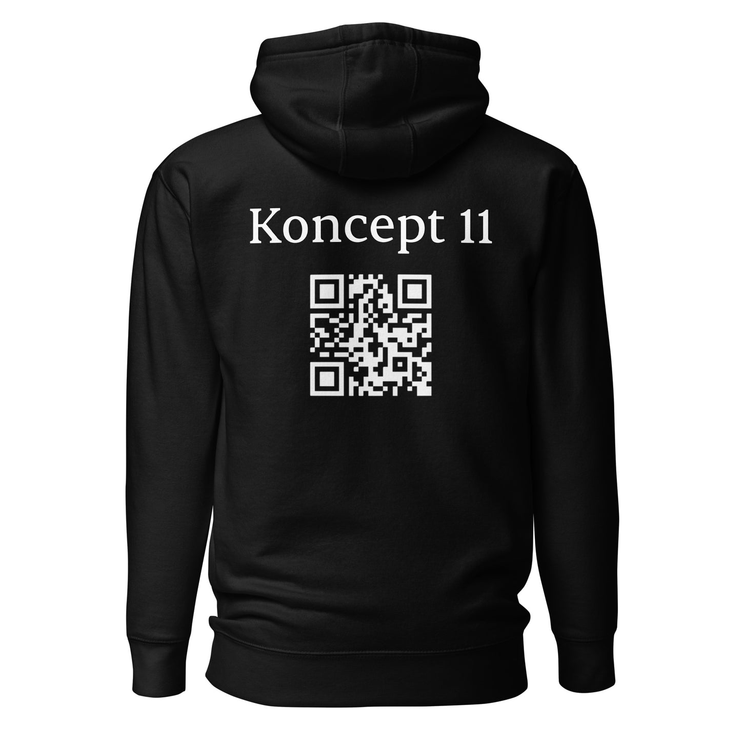 Koncept11 QR Dark Unisex Hoodie