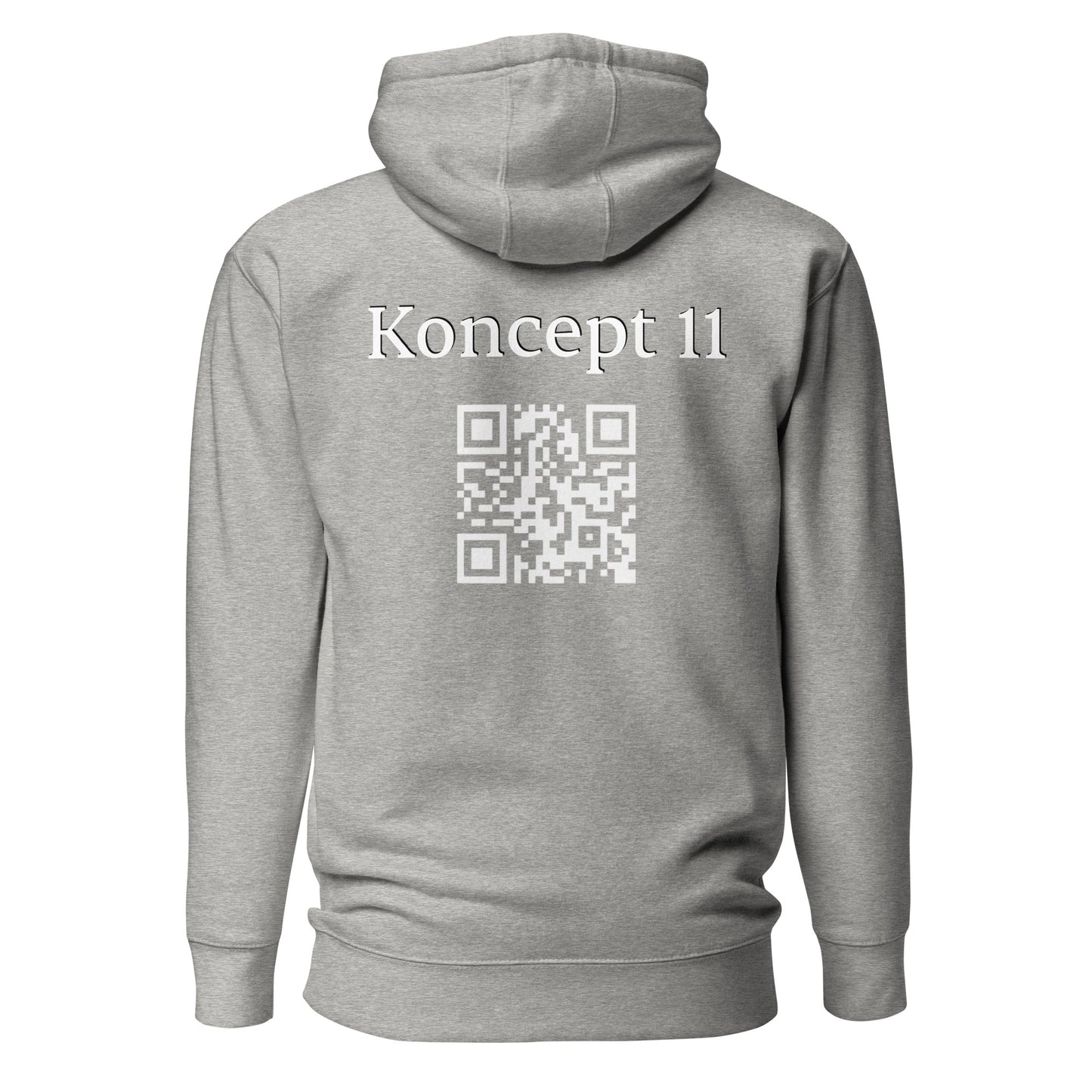 Koncept11 QR Dark Unisex Hoodie
