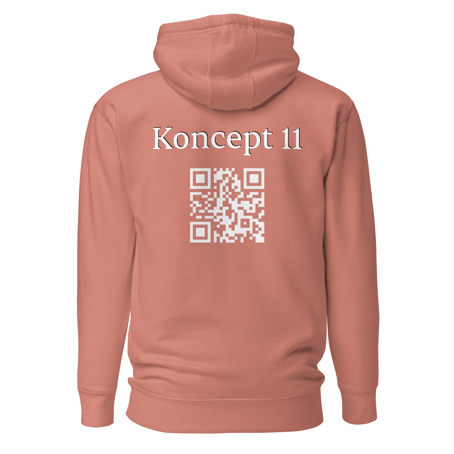 Koncept11 QR Dark Unisex Hoodie