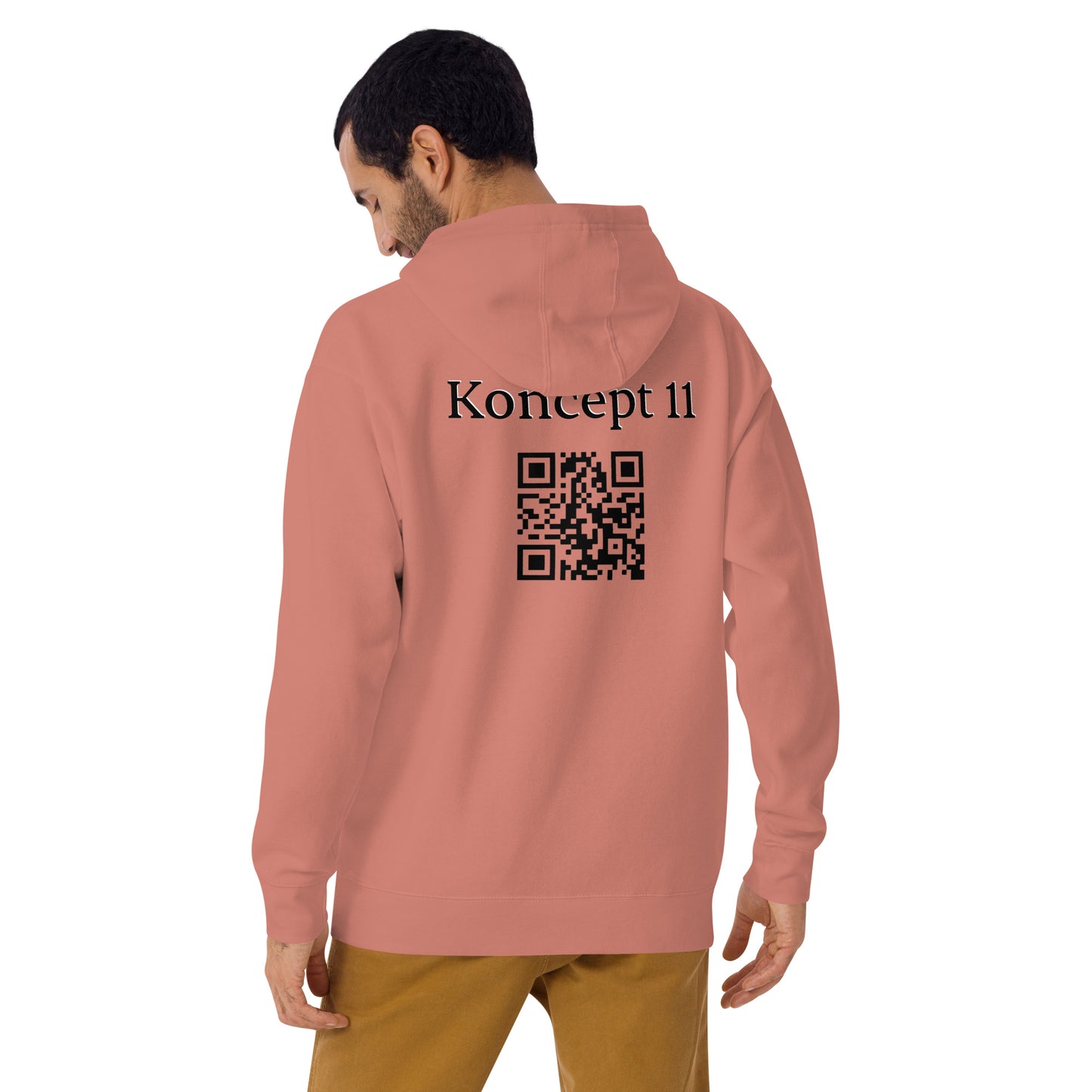 Koncept11 QR Bright Unisex Hoodie