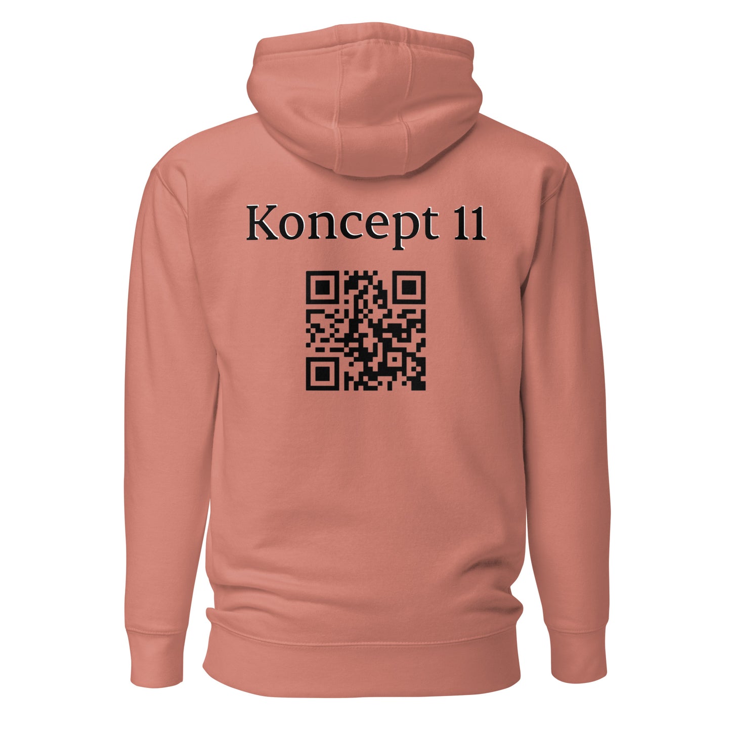 Koncept11 QR Bright Unisex Hoodie