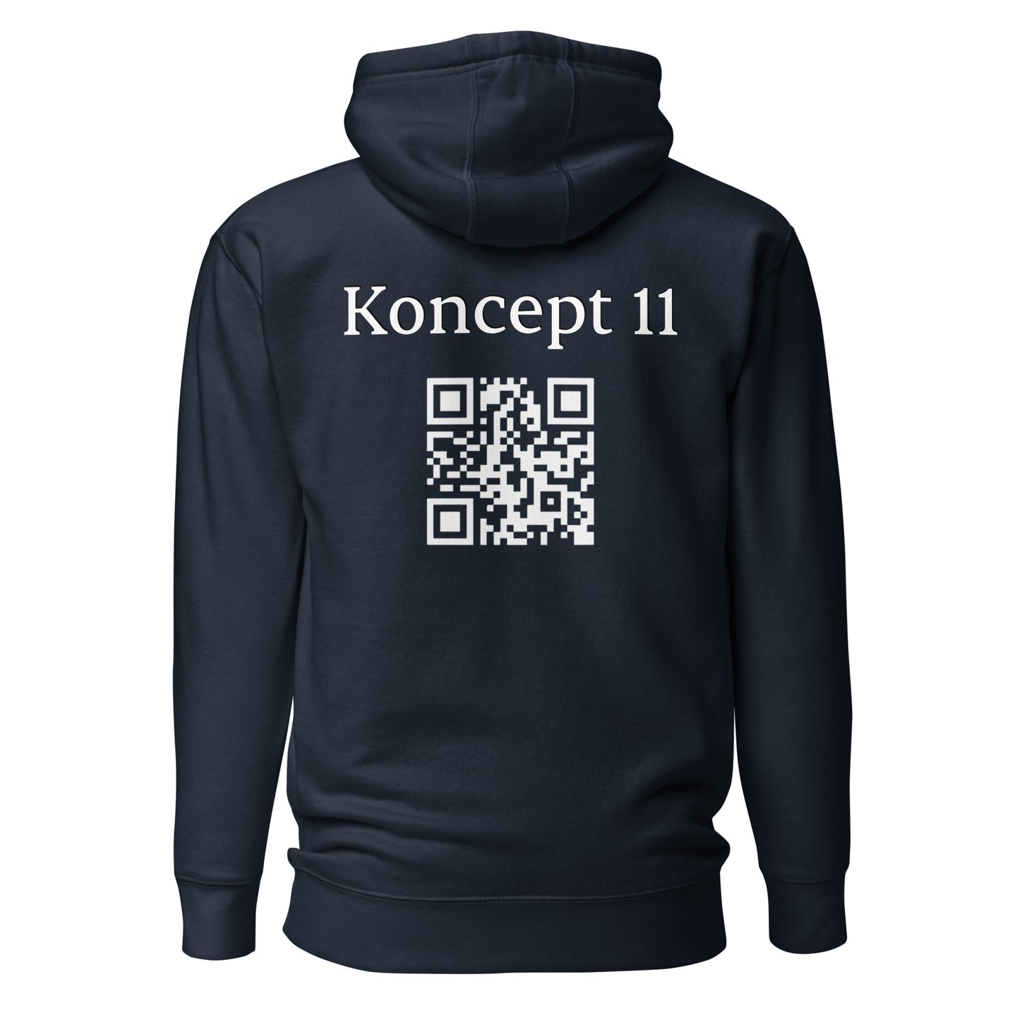 Koncept11 QR Dark Unisex Hoodie