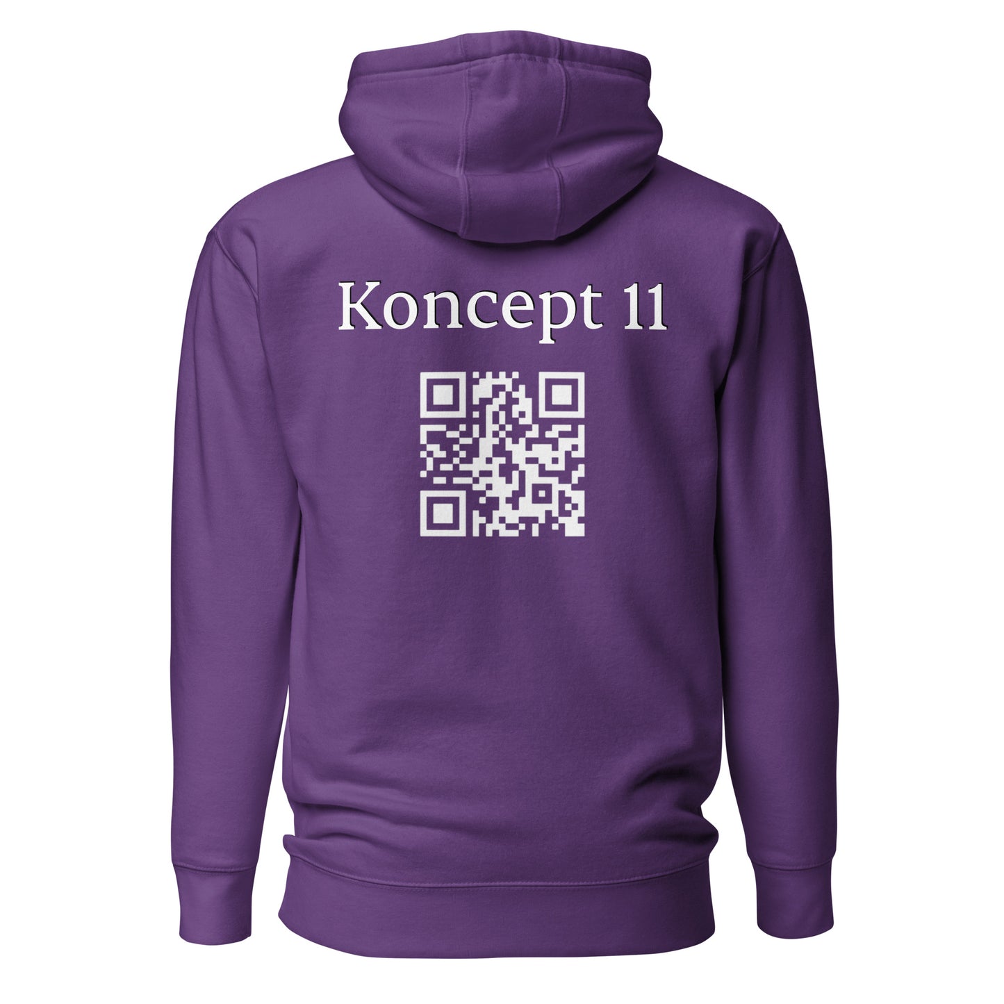 Koncept11 QR Dark Unisex Hoodie
