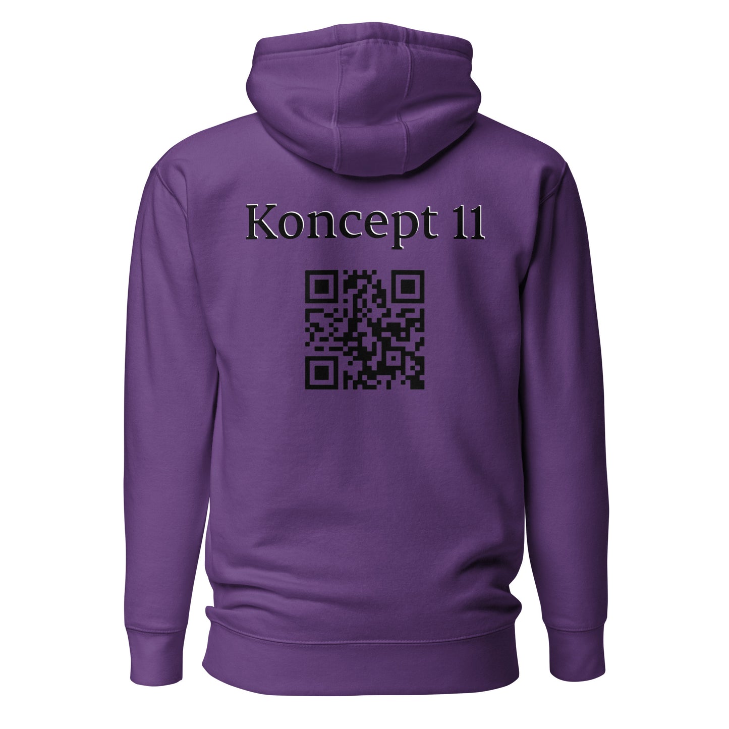 Koncept11 QR Bright Unisex Hoodie