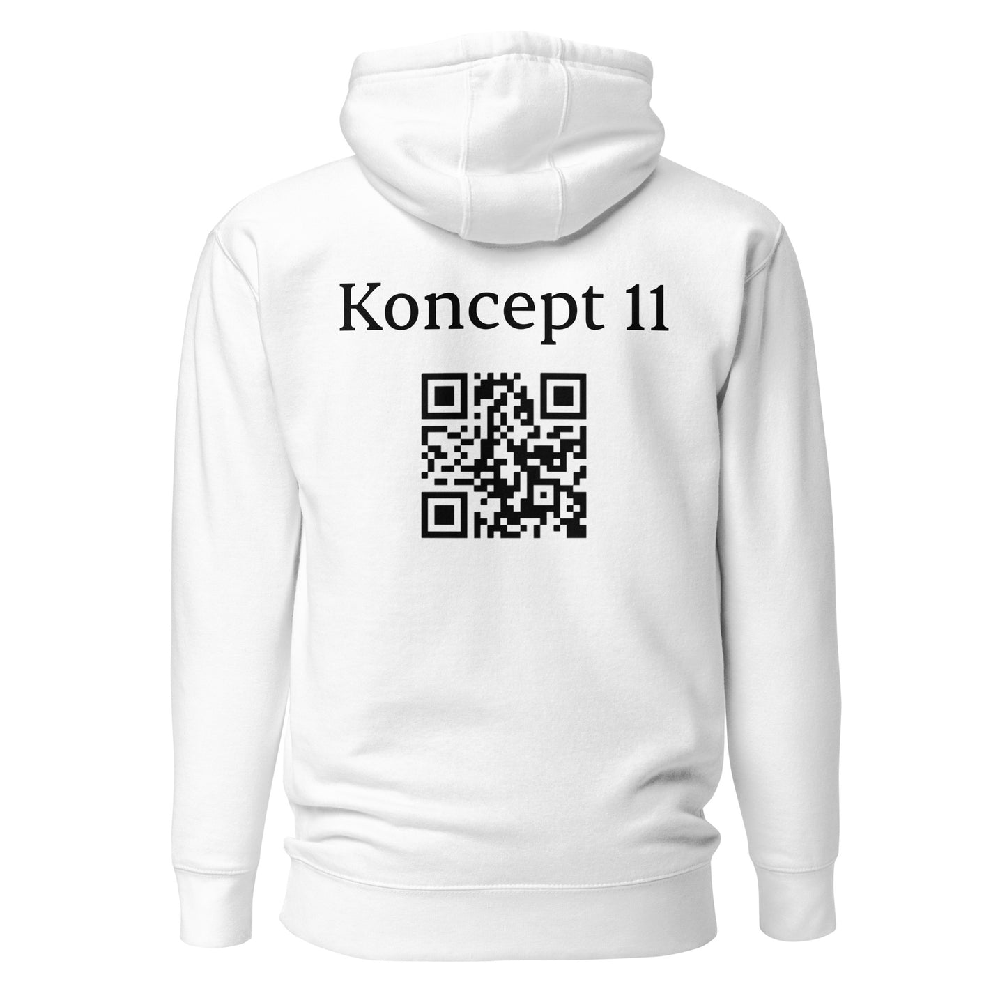 Koncept11 QR Bright Unisex Hoodie