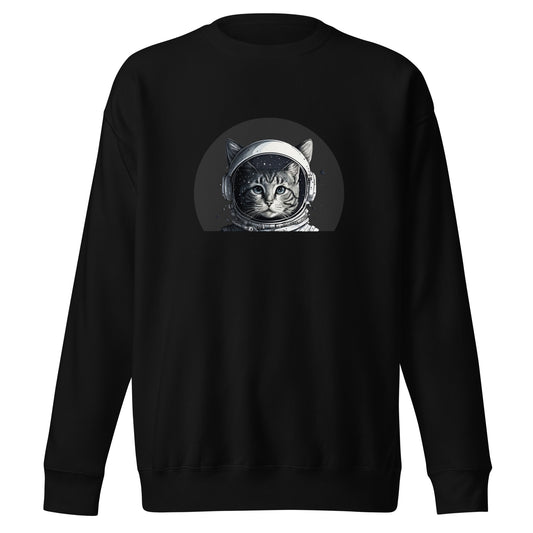 Space cat Unisex Premium Sweatshirt