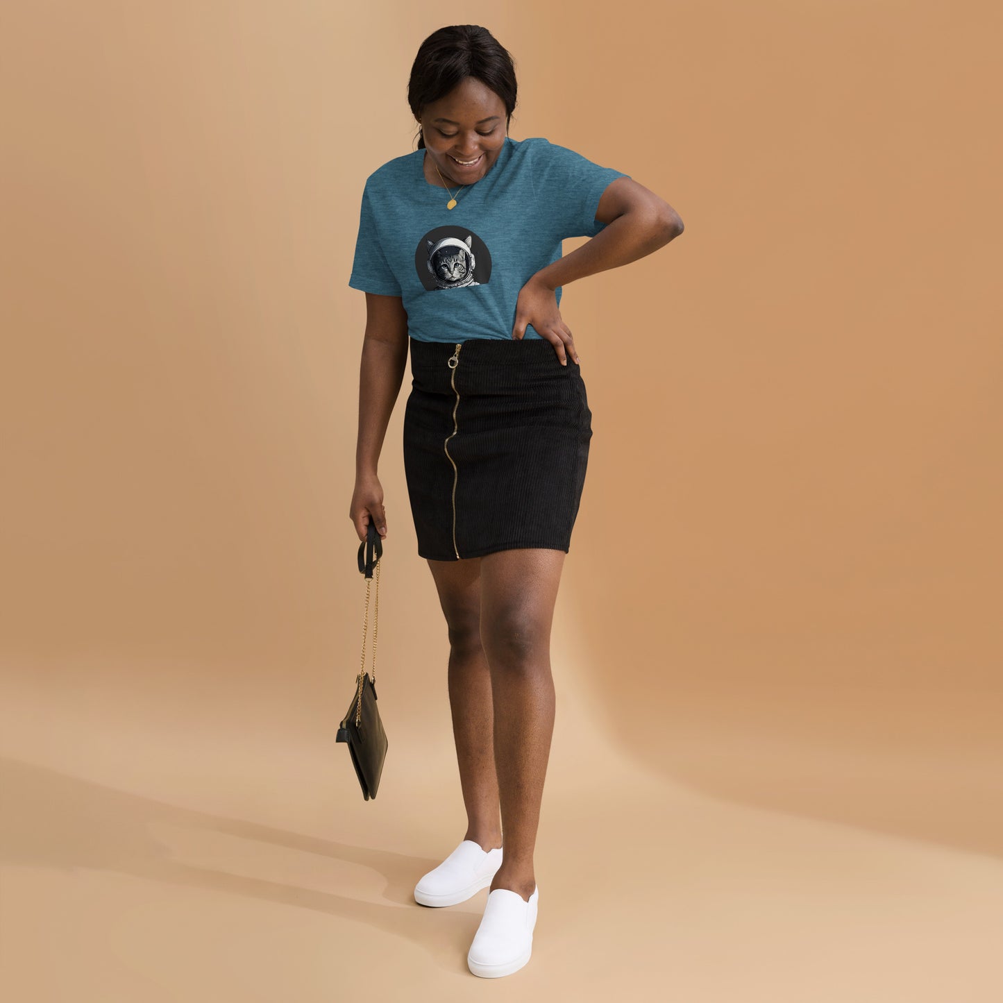 Space cat Unisex t-shirt