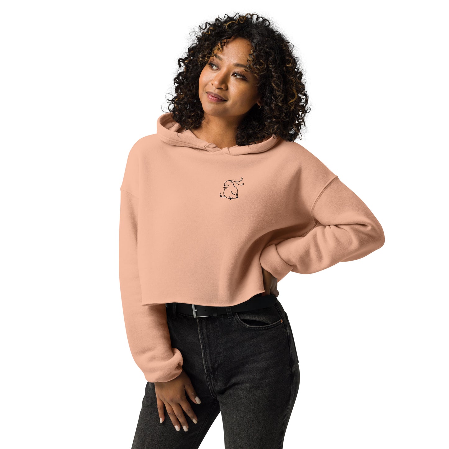 Birb Crop Hoodie